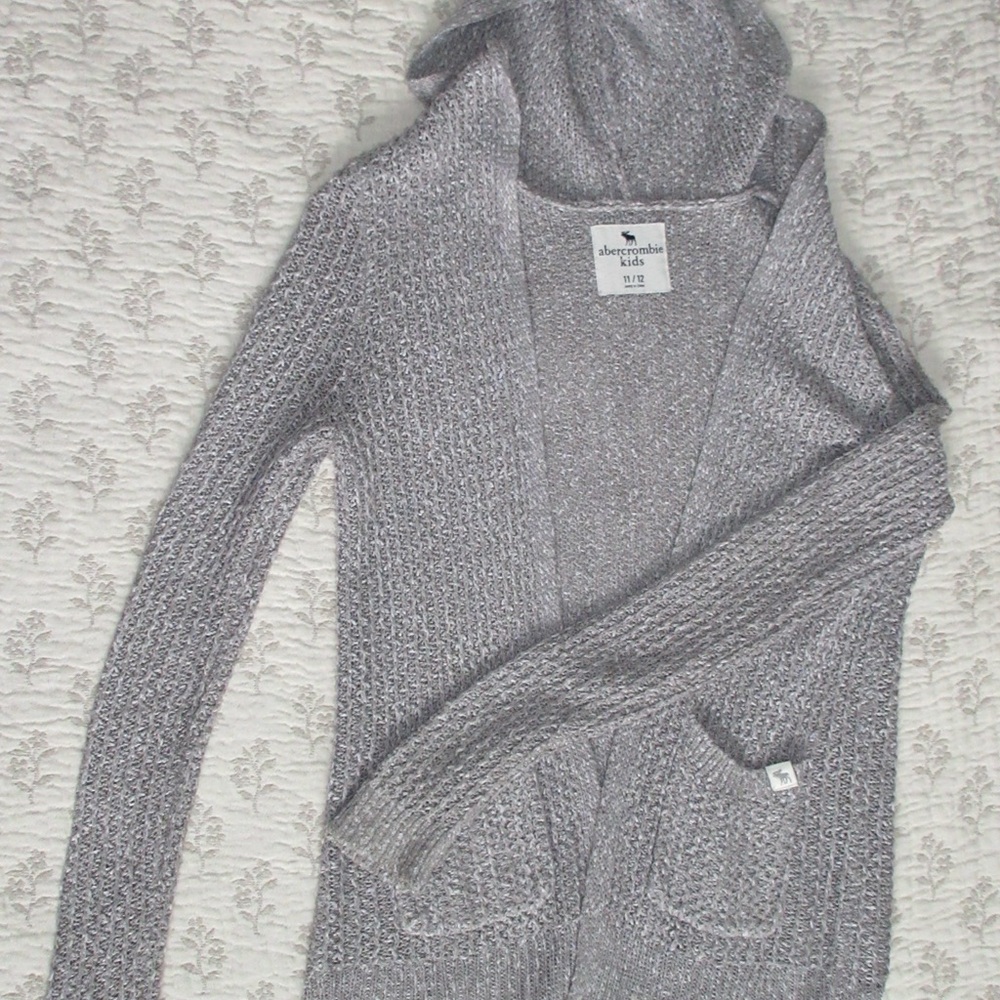 Kids Gray Cardigan